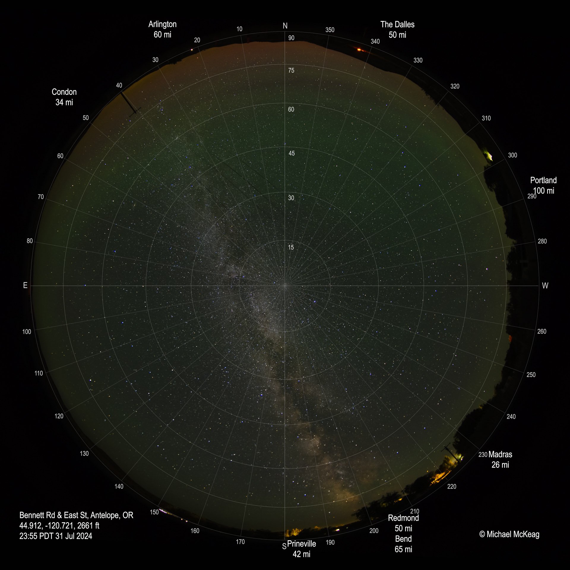 Dark Sky Community — City of Antelope, Oregon